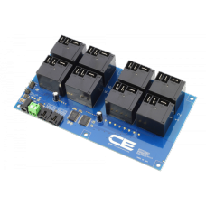 8-Channel High-Power Relay Controller with I2C Interface